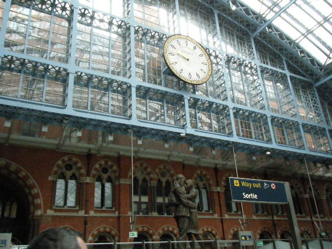 セント・パンクラス駅です。