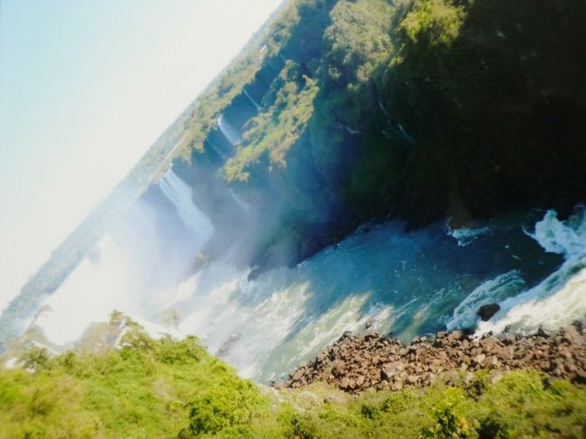 　悪魔の喉笛が見えてきた〜　早く近寄りたい。