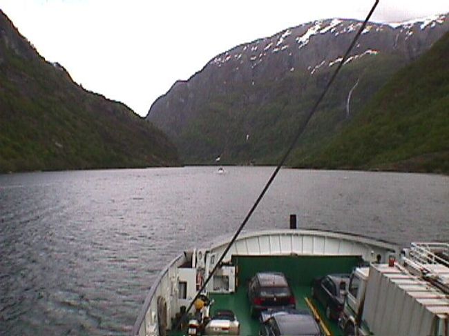 Gudvangenからクルーズ船