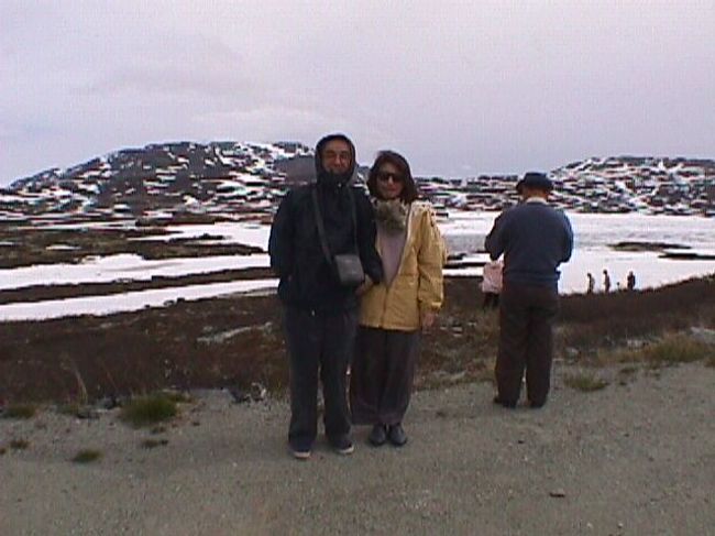 もうすぐ６月なのに雪が舞って寒い・・・