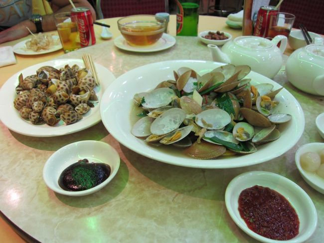 続いては貝。<br />ドレもコレもなんなのさぁ〜〜〜〜！！！<br />美味しすぎです。