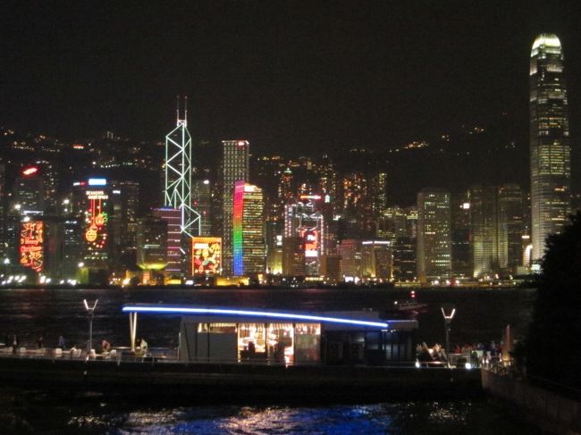 ホテル外の喫煙場所からの景色。<br /><br />