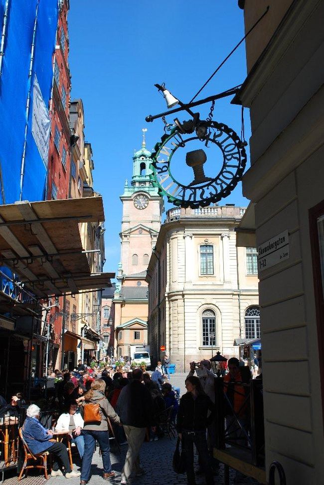 ガムラ･スタンの街角。