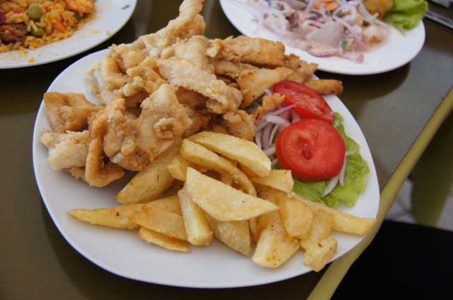 こちらは白身魚のフライです。現地名は忘れてしまいました。<br />どの料理もおいしかったです。<br />