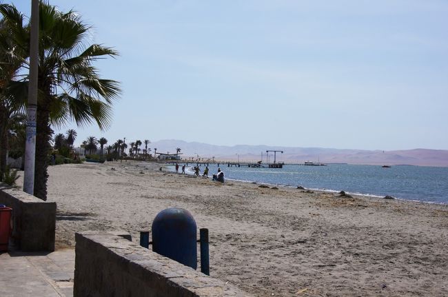 食事の後は、少し海岸を散策です。<br />