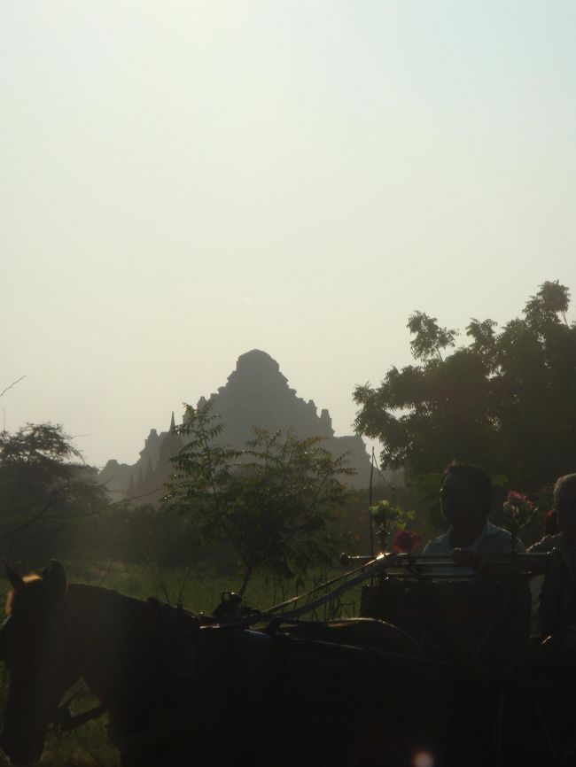 スラマニ寺院の門前で、馬車の運ちゃんに”ダマヤンジーって、どっち”って、聞いた所、指差されたのがこのピラミッド。<br /><br />あれがダマヤンヂー寺院やったんね。