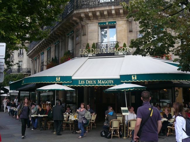 ｻﾝｼﾞｪﾙﾏﾝといえば！というcafe2件。<br />こっちじゃなくて<br />次の写真のcafe↓に行きました。