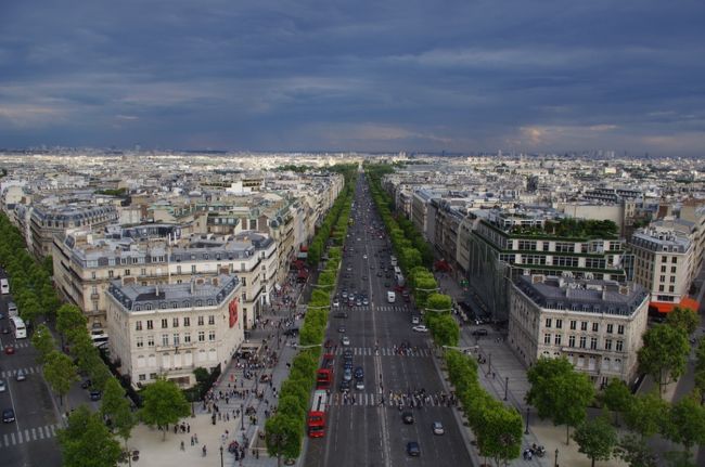 気持ちいいくらいに道がまっすぐです。