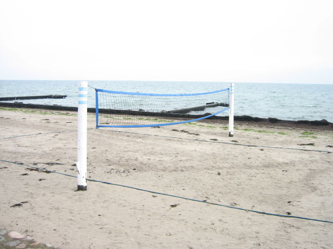 ビーチにあったネット。