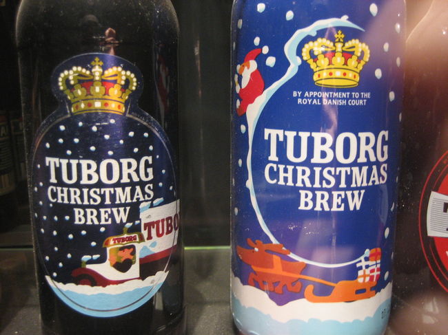 TUBORUGのクリスマスボトル。<br />クリスマス限定は味も少し違うんだって！！<br />