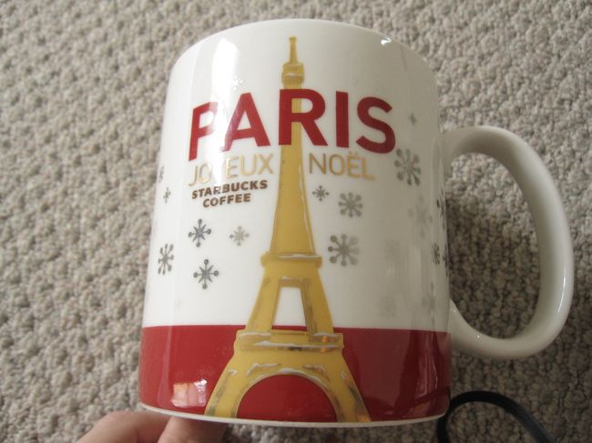 無事に帰国。<br />これはパリのスタバで買ったマグカップ。<br />