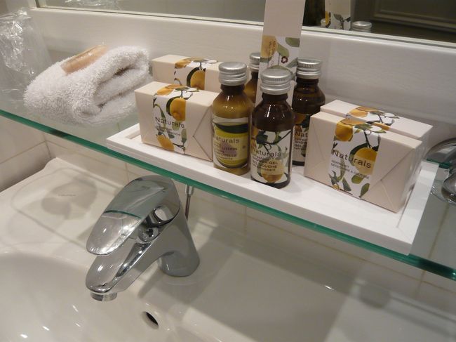 アメニティは、柑橘系のさわやかな香り。