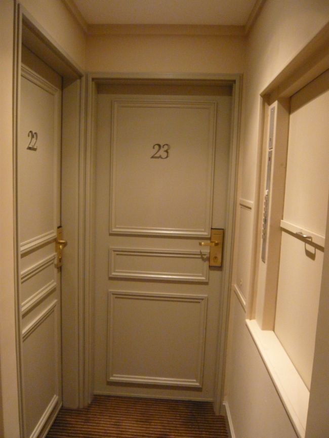 23号室に宿泊しました。<br />階数はイギリス式なので3階です。<br />