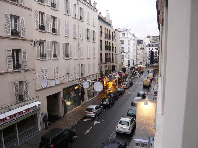 同じ風景の朝です。