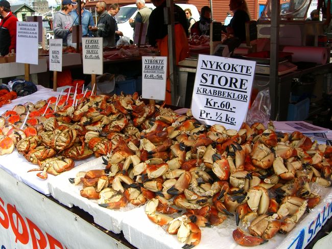 　有名な魚市場です。<br />