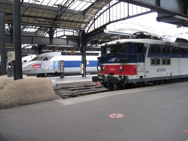 SNCFパリ東駅構内。