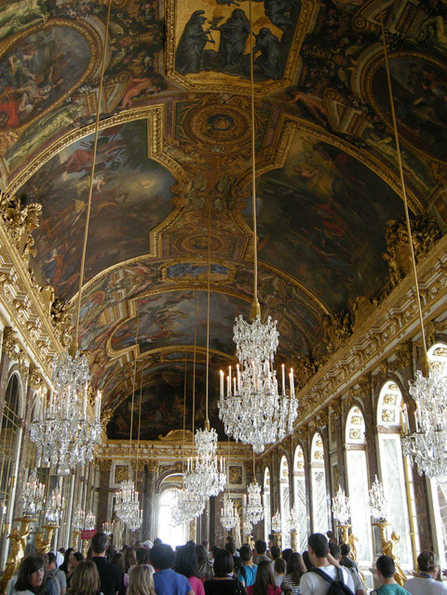 それから再びパリ在住の友人とまちあわせてベルサイユへ