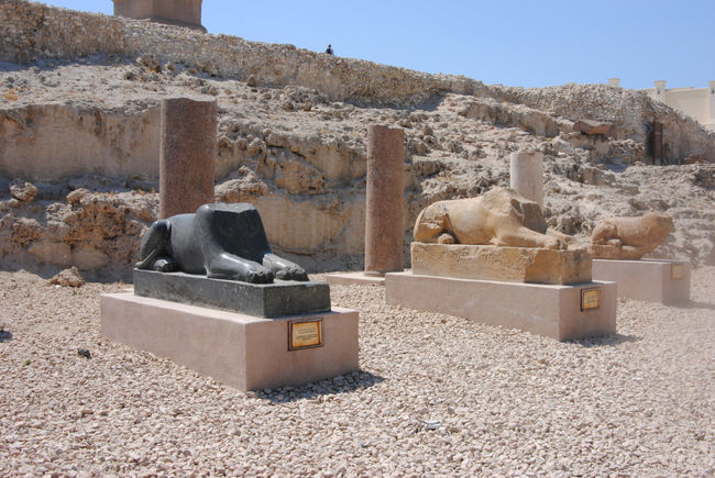 首がないスフィンクス