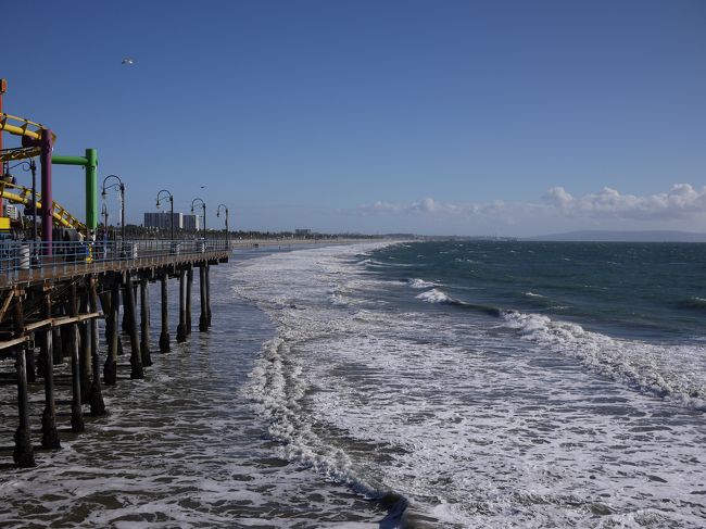 きてきて　サンタモニカ　です。