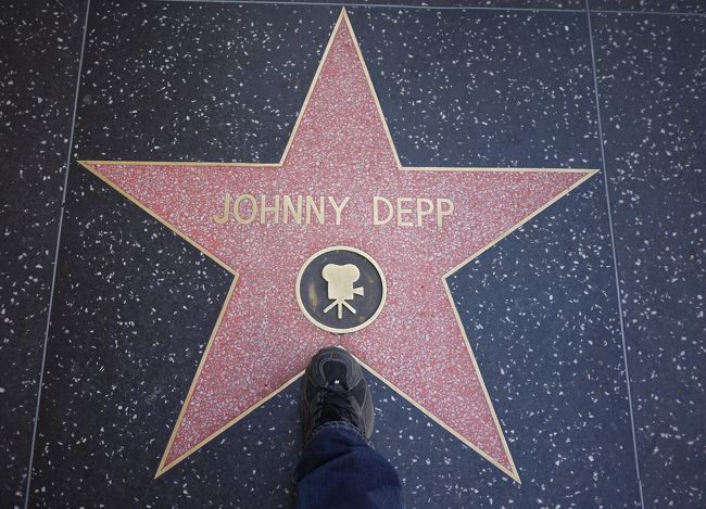 ジョニー・デップの星