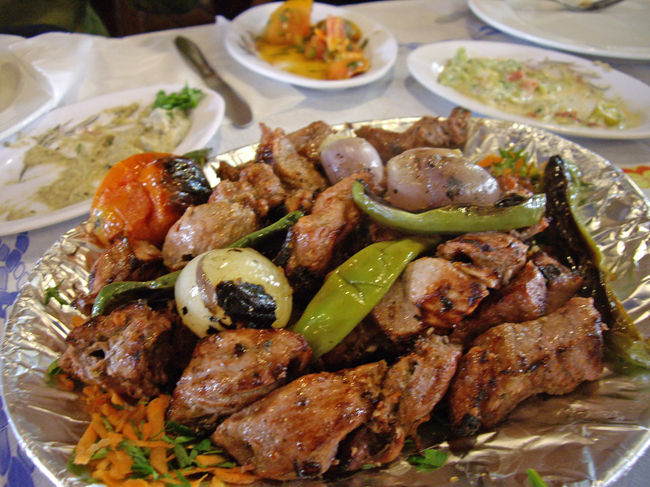 ケバブ。<br />お肉は柔らか〜い。