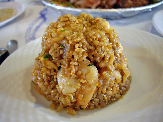 ピラフ。<br /><br />海老がゴロッと入っていていいよね。