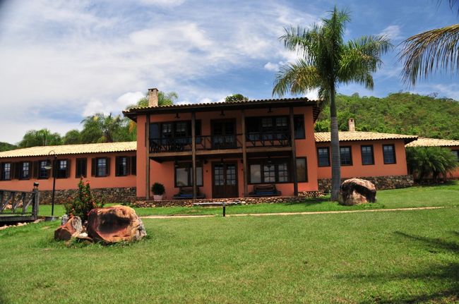 宿泊した牧場のコテージ