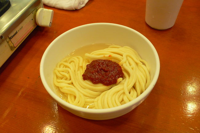 うどんもたのんでみました。