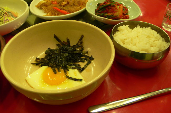 たまごとごはんとケジャンと混ぜて食べると失神しそう。<br />