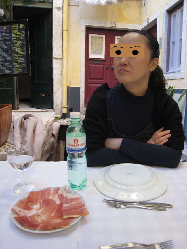 まずは生ハム。ポルトガルはスペインと同様に生ハムの産地です。