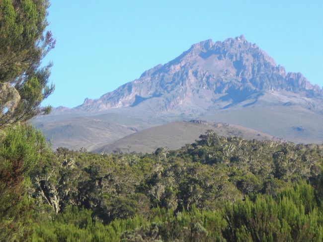 ５１５０ｍの隣のマウエンジー峰