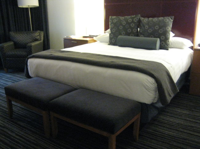 チェックインの時間よりかなり早かったですが、<br />キングサイズベッドの部屋でよければ<br />すぐに用意できるとのこと。<br /><br />もちろんＯＫ！<br />早速お願いして部屋に案内してもらいました。