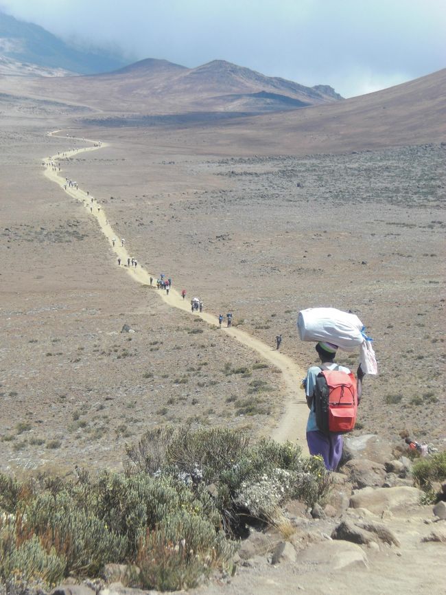 こんな道をだらだら６時間