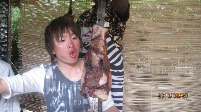 最後にやっと食事にありつけた。みなさんありがとう。