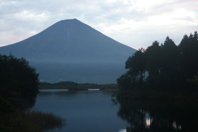 田貫湖からの富士山