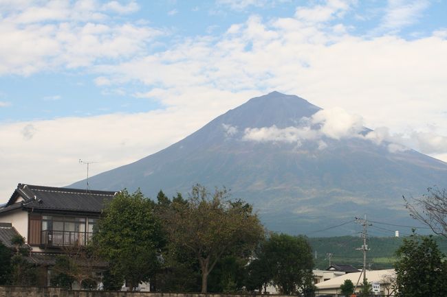 富士の宮からの富士山<br /><br /><br />