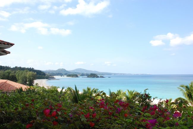 ブセナテラスは４年前に旦那と来て以来<br /><br />立地とサービスの良さにとりこになってしまい<br /><br />毎年訪れ、これで４回目。<br /><br />何度来てもロビーからの景色は最高