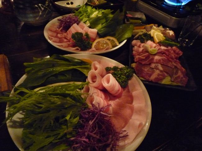 あぐー豚のしゃぶしゃぶが最高