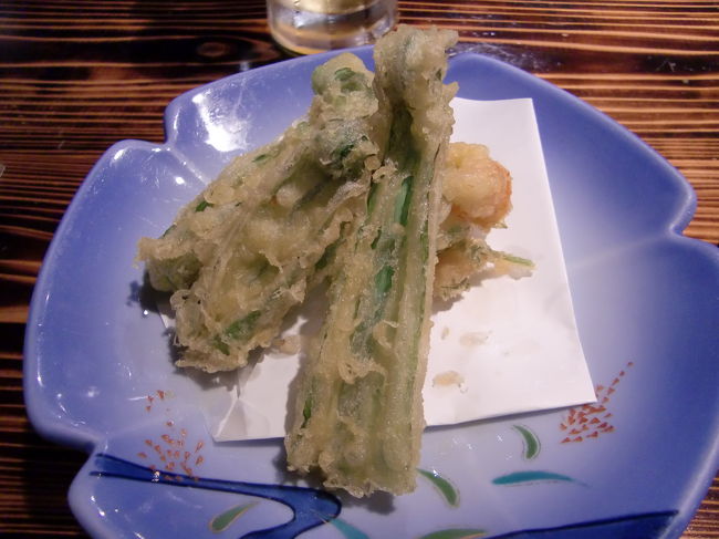 オオタニワタリの天ぷら