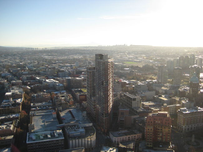 すっきり晴れていて、遠くまで見渡せます。<br />