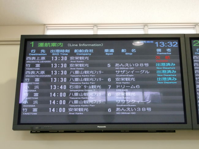 14:00発の安永観光の船に乗船です。