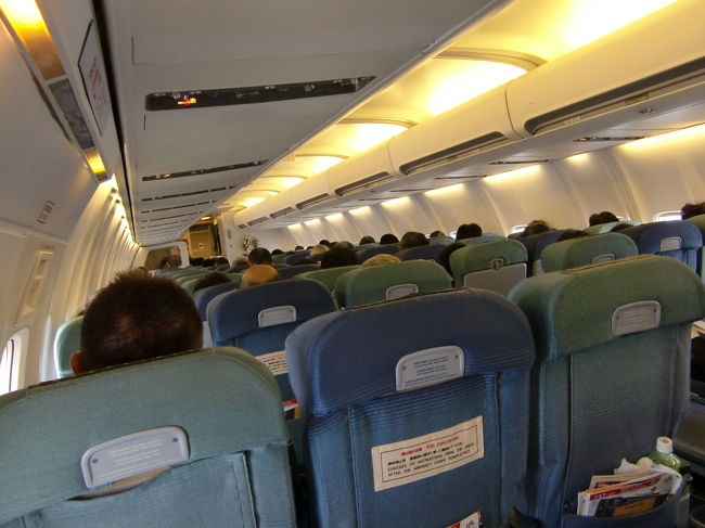 自席より機内の様子