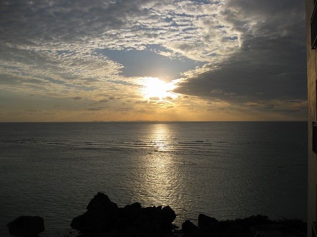 素敵な夕陽でした。