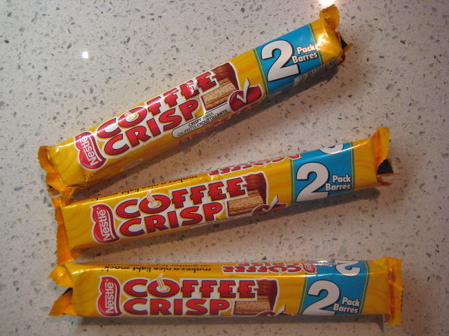 ＮｅｓｔｌｅのＣＯＦＦＥＥ ＣＲＩＳＰ<br />２本入り＄１．４９。