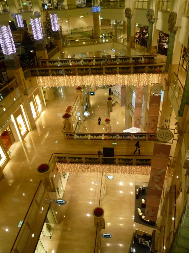 展望台に行きたい私たちでしたが<br />どこから入ればいいのかわからず101の横のビルの入り口に。。。<br /><br />警備員の方に笑いながらここじゃないよ〜というような感じで<br />教えてもらいました。<br /><br />でもこの警備員の方の笑顔で台湾という国の優しさを感じたのでした＾＾<br /><br />101ビルの5階が展望台受付です〜。<br />