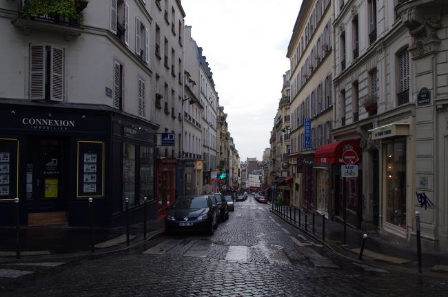 ちょっと雨が降ってきました。