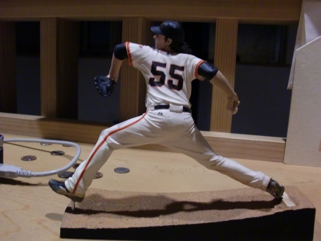 当日見れなかったリンスカムのフィギア。<br />臨場感バツグンだったのでゲット。<br />２０ドル。<br />チケットは２７ドル。