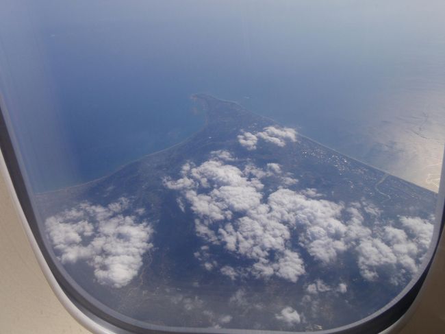 左席だったので<br />御前崎だけ見え<br />あとは海上クルーズ<br />