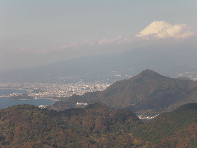 沼津の街が見えます。