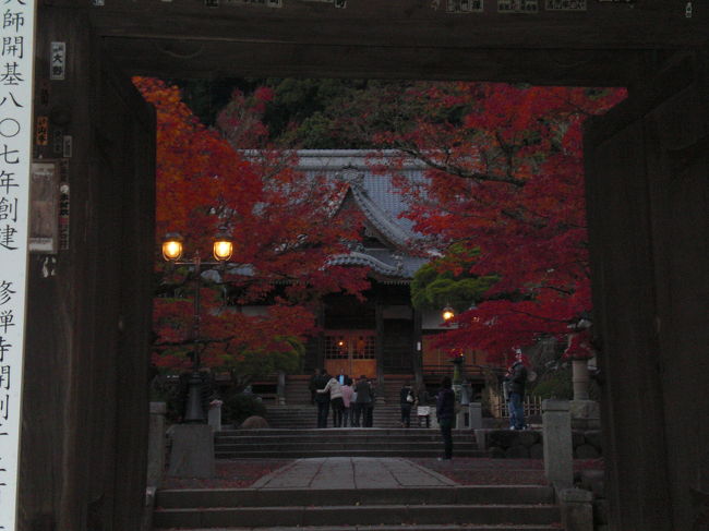 境内の紅葉も見事でした。